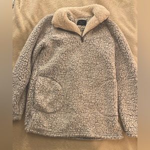 Love tree Fleece Sherpa Pullover